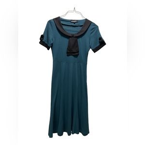 Pin up dress blue